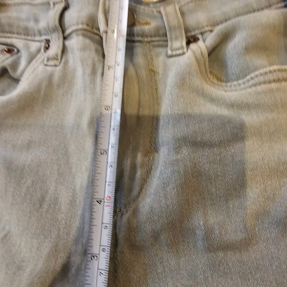 Levi's Kids Size 12 Adjustable Waist Flare Jeans Y2K Retro Boho Western School